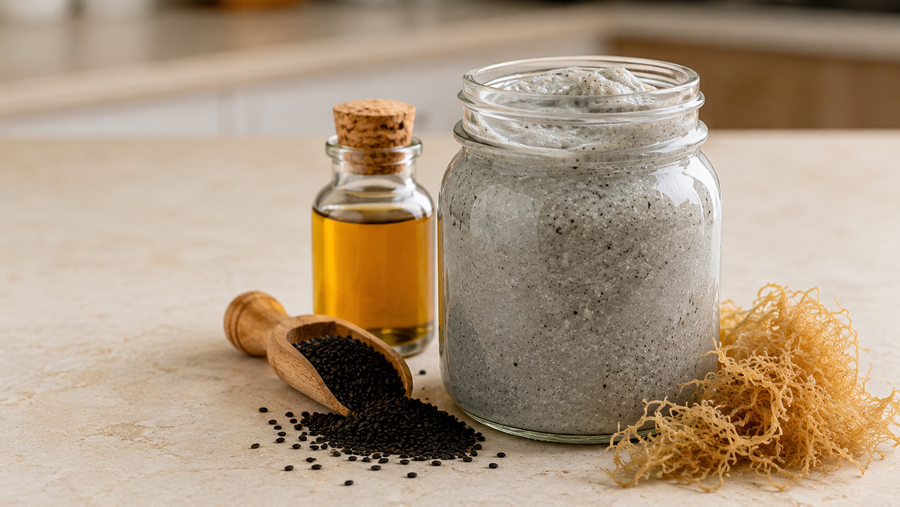 Black Seed Sea Moss Gel
