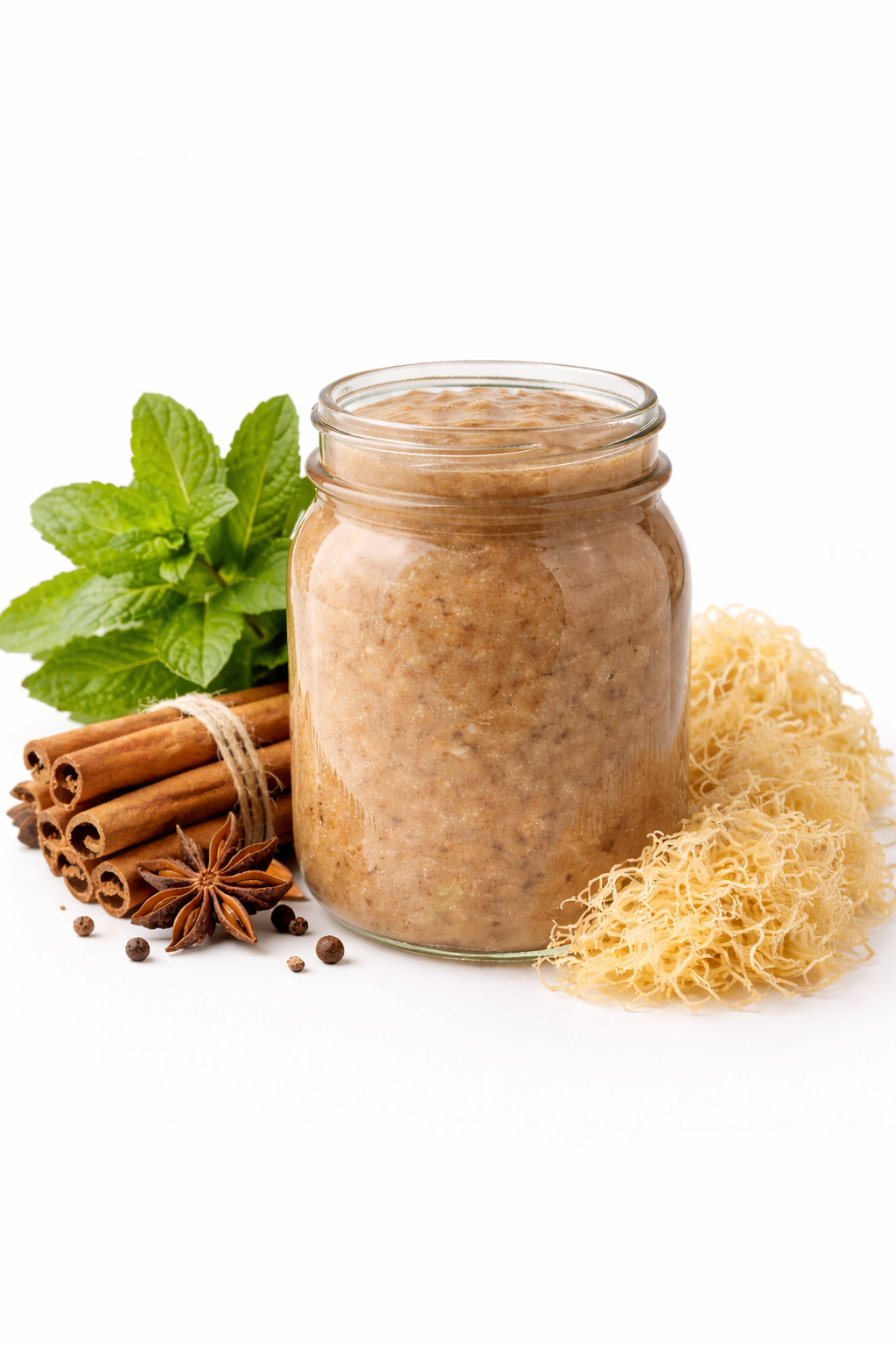 Cinnamon Peppermint Sea Moss Gel